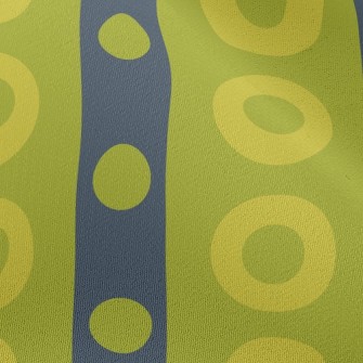 Big And Small Dot Lines Chiffon