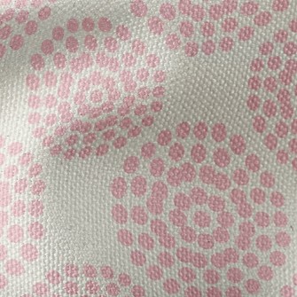 Dot Combination Flowers Waterproof Canvas