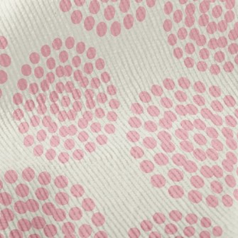 Dot Combination Flowers Standard Corduroy