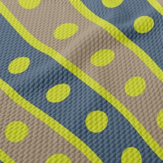 Dotted Lines Birdseye Piqué