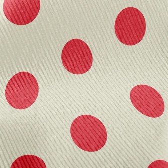 Solid Color Dots Standard Corduroy