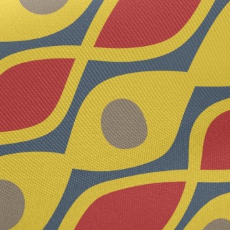 Dot Ellipse Wave Twill