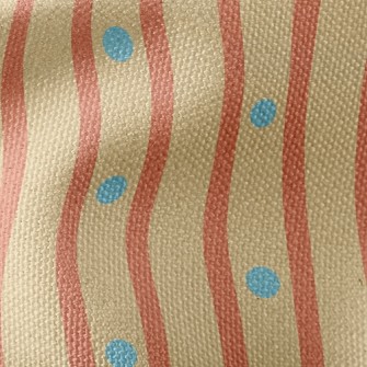 Dotted Lines Waterproof Canvas