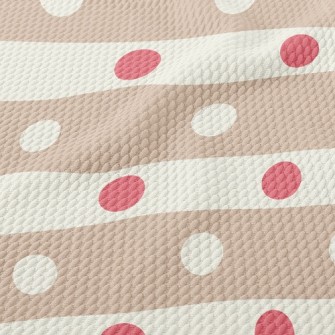 Dotted Lines Birdseye Piqué