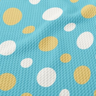Big And Small Dots Birdseye Piqué