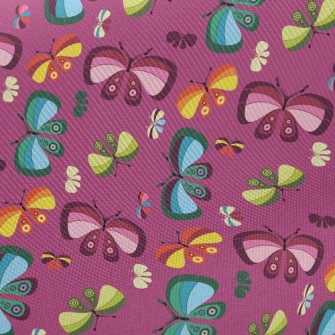 Beautiful Butterfly Family Twill