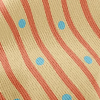 Dotted Lines Standard Corduroy