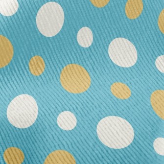 Big And Small Dots Standard Corduroy