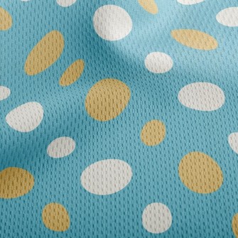 Big And Small Dots Athletic Mesh Flat Back