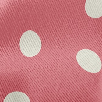 Fresh Polka Dots Standard Corduroy