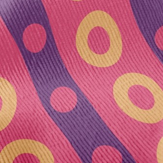 Big And Small Dot Lines Standard Corduroy