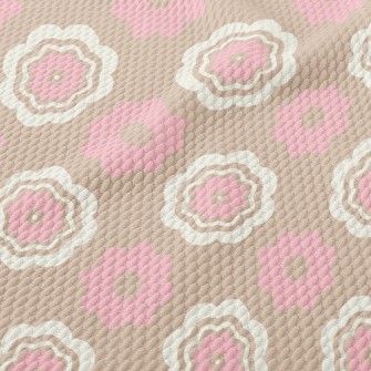 Multi-Layered Florets Birdseye Piqué