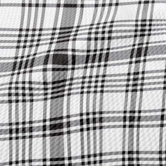 Versatile Black And White Plai Birdseye Piqué