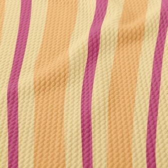 Two-Color Stripes Birdseye Piqué