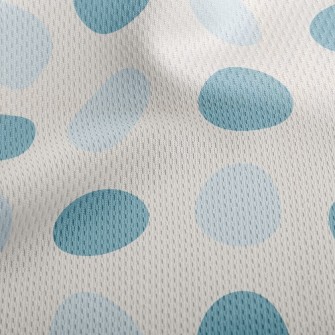 Soft Two-Color Dots Athletic Mesh Flat Back