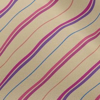 Color Stripes Chiffon