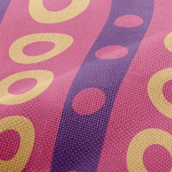 Big And Small Dot Lines Performance Linen