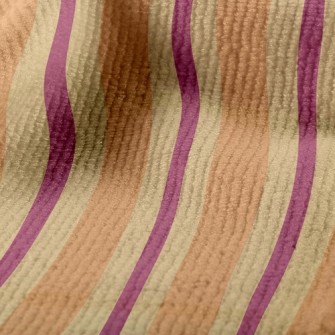Two-Color Stripes Terry