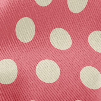Fresh Polka Dots Standard Corduroy
