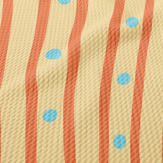 Dotted Lines Birdseye Piqué