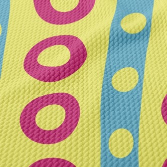 Simple Circle Point Birdseye Piqué