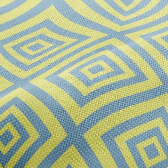 Maze Rhombus Performance Linen