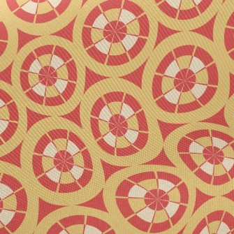 Round Steering Wheel Twill