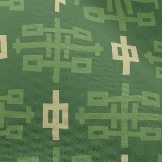 Chinese Style Totem Chiffon