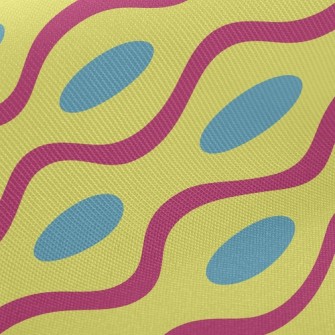 Psychedelic Waves Twill