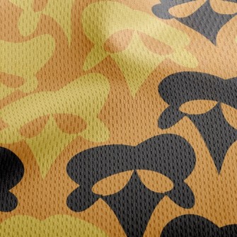 Evil Mask Athletic Mesh Flat Back