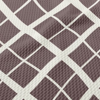 Mesh Staggered Rhombus Birdseye Piqué