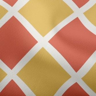Two-Color Checkerboard Rhombus Dobby
