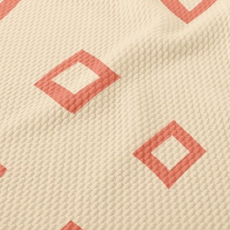 Basket Of Empty Squares Birdseye Piqué