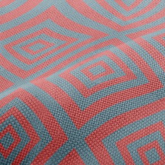 Maze Rhombus Performance Linen