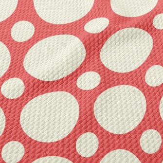 Combination Of Big And Small D Birdseye Piqué