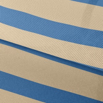 Navy Stripes Waterproof Oxford