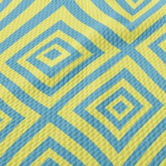 Maze Rhombus Birdseye Piqué