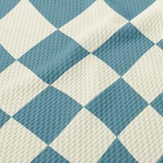 Checkerboard Rhombus Birdseye Piqué