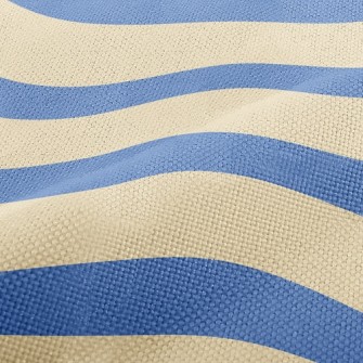Navy Stripes Performance Linen