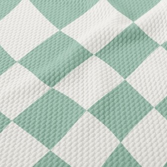 Checkerboard Rhombus Birdseye Piqué