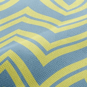 Two-Color Zigzag Waves Performance Linen