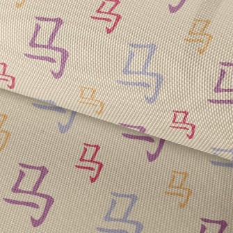 Simplified Chinese Characters Waterproof Oxford