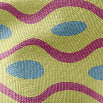 Psychedelic Waves Waterproof Canvas