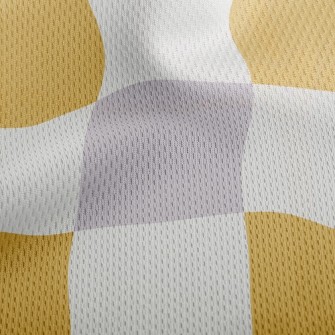 Tile Size Athletic Mesh Flat Back