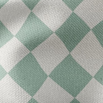 Checkerboard Rhombus Waterproof Canvas