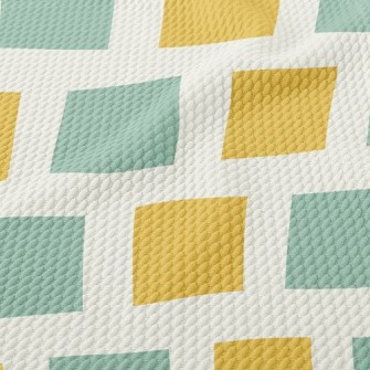 Two-Color Square Birdseye Piqué