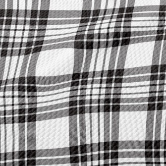 Versatile Classic Plaid Birdseye Piqué