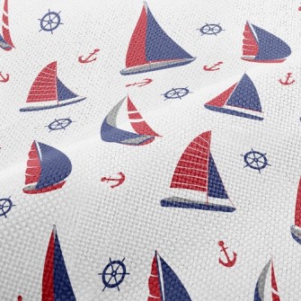 Two-Color Sailboat Performance Linen