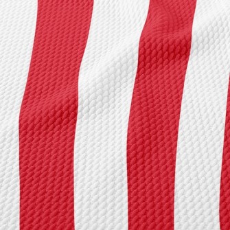 Classic Straight Stripes Birdseye Piqué