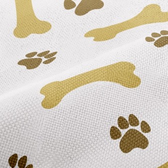 Minimalistic Bone Footprints Performance Linen